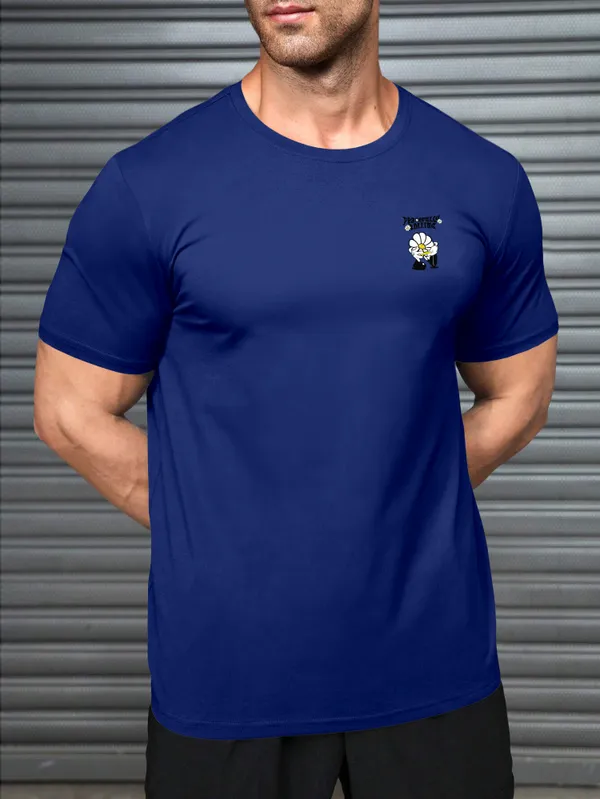 Dark_Blue_Pure_Cotton_Half_Sleeve_Regular_Graphic_Print_T_Shirt_For_Men