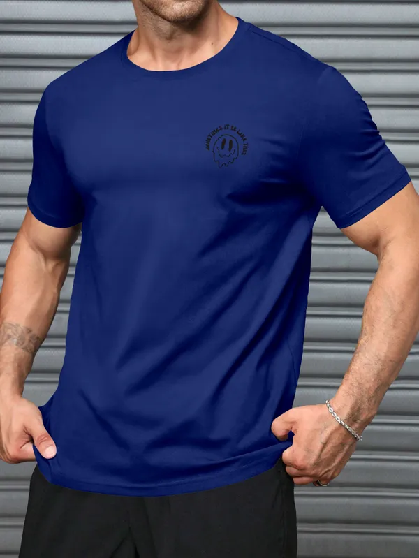 Dark_Blue_Pure_Cotton_Half_Sleeve_Round_Neck_Printed__Print_T_Shirt_For_Men
