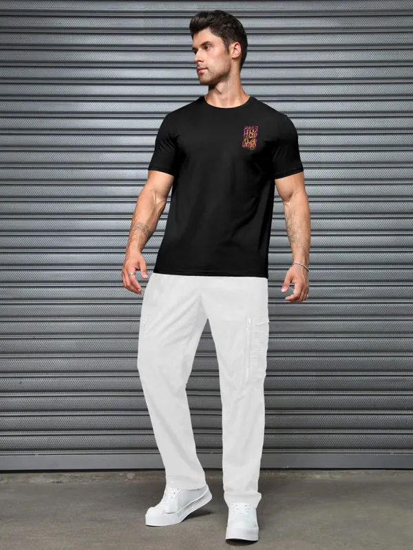 Black_Pure_Cotton_Half_Sleeve_Regular_Graphic_Print_T_Shirt_For_Men
