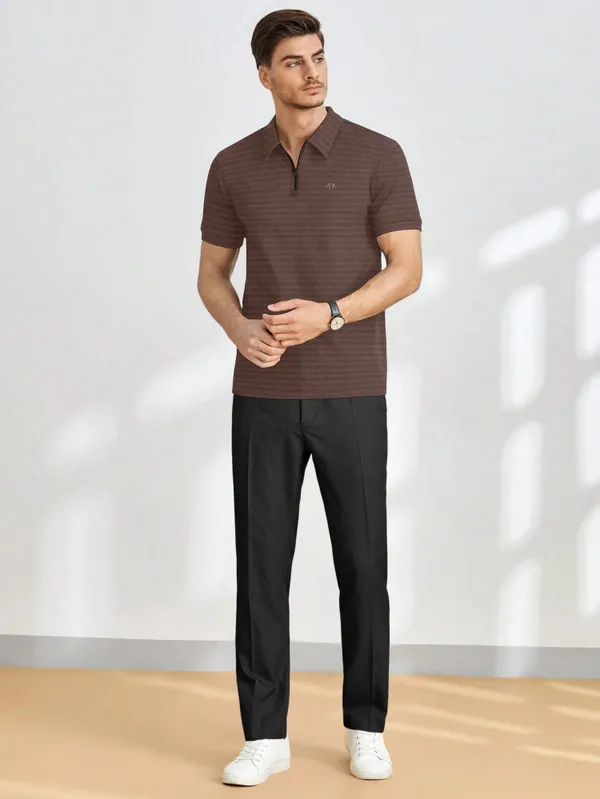 Purple_Polyester_Half_Sleeve_Zip_Neck_Solid_T_Shirt_For_Men_Pack_Of_1