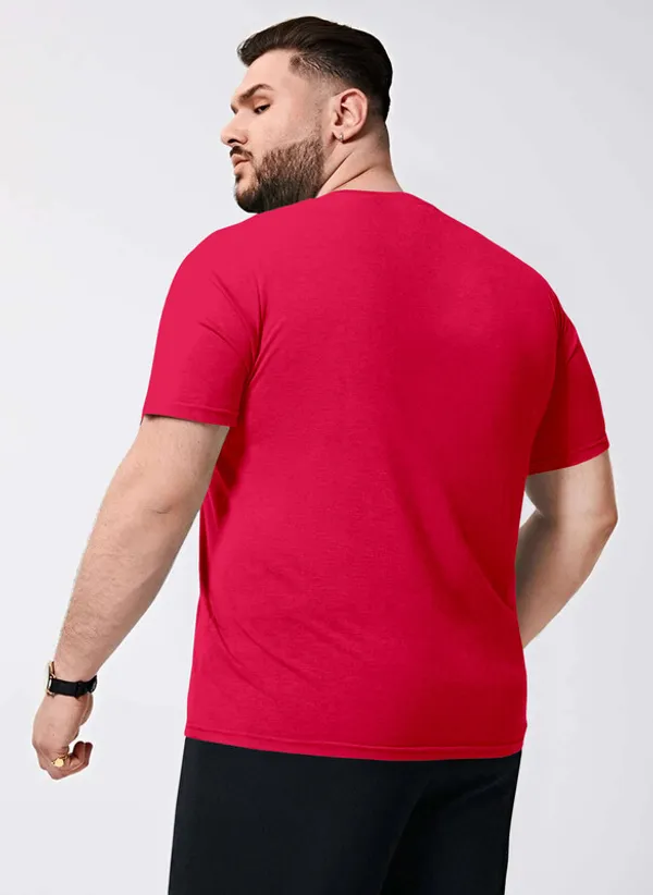 Red_Pure_Cotton_Half_Sleeve_Regular_Solid_T_ShirtFor_Men