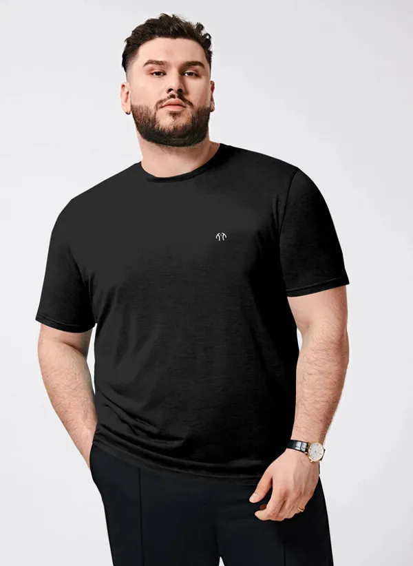 Black_Pure_Cotton_Half_Sleeve_Regular_Solid_T_ShirtFor_Men
