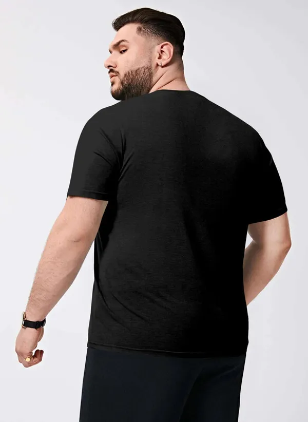 Black_Pure_Cotton_Half_Sleeve_Regular_Solid_T_ShirtFor_Men