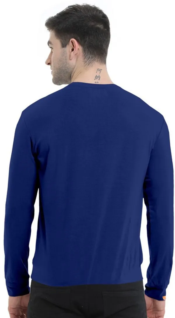 Blue_Pure_Cotton_Full_Sleeve_Regular_Solid_T_ShirtFor_Men