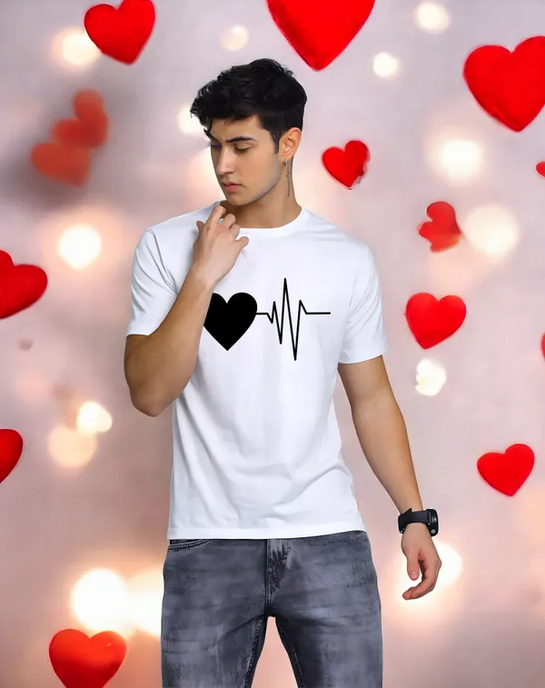 White_Pure_Cotton_Half_Sleeve_Regular_Graphic_Print_T_Shirt_For_Men