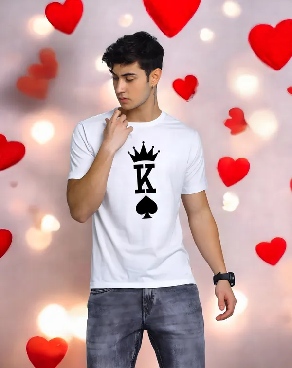White_Pure_Cotton_Half_Sleeve_Regular_Graphic_Print_T_Shirt_For_Men