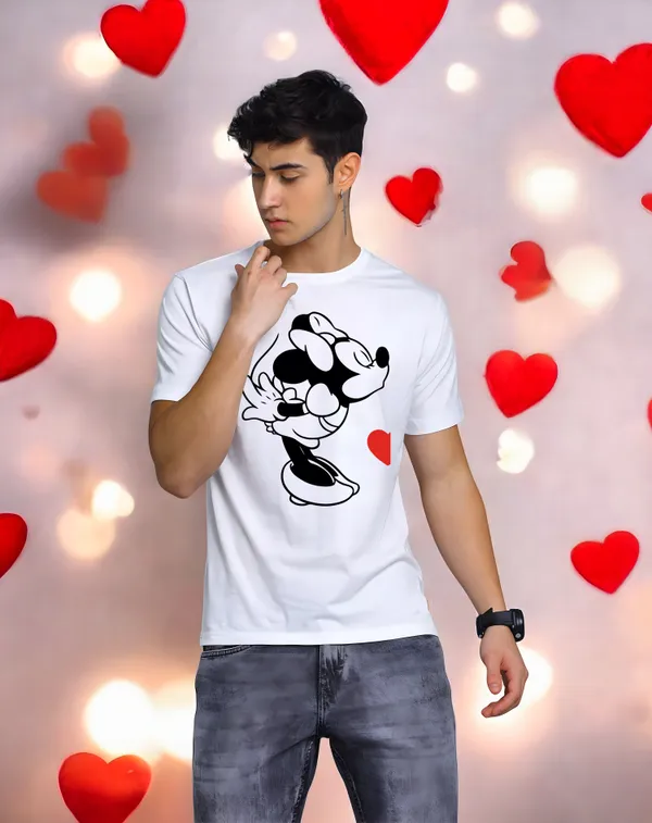 White_Pure_Cotton_Half_Sleeve_Regular_Graphic_Print_T_Shirt_For_Men