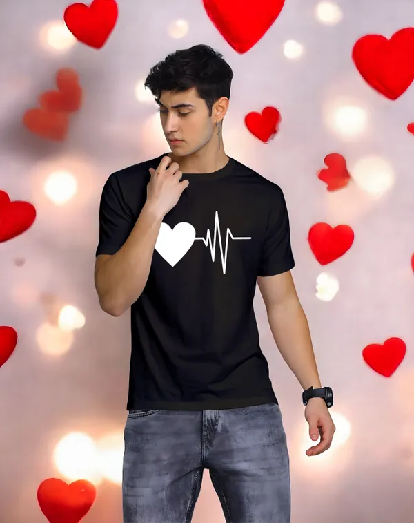 Black_Pure_Cotton_Half_Sleeve_Regular_Graphic_Print_T_Shirt_For_Men