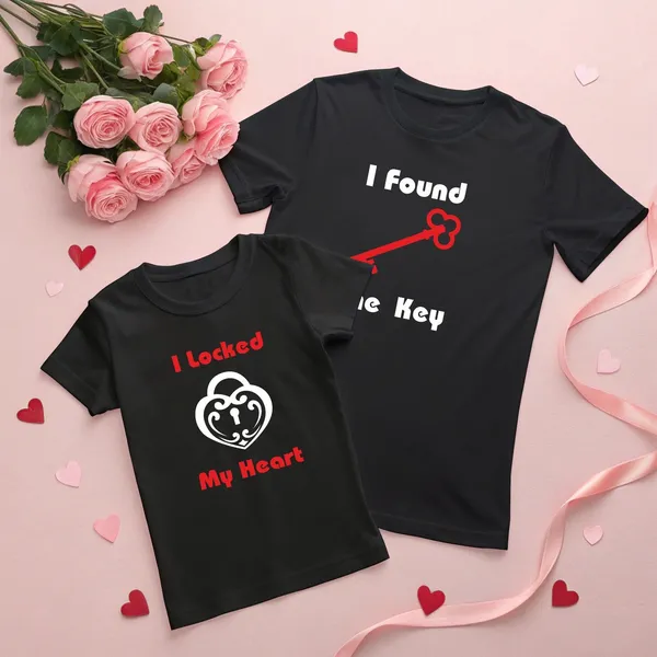 Black_Pure_Cotton_Half_Sleeve_Round_Neck_Printed_T_Shirt_For_Couple_Pack_Of_2