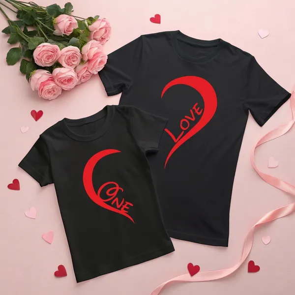 Black_Pure_Cotton_Half_Sleeve_Round_Neck_Printed_T_Shirt_For_Couple_Pack_Of_2