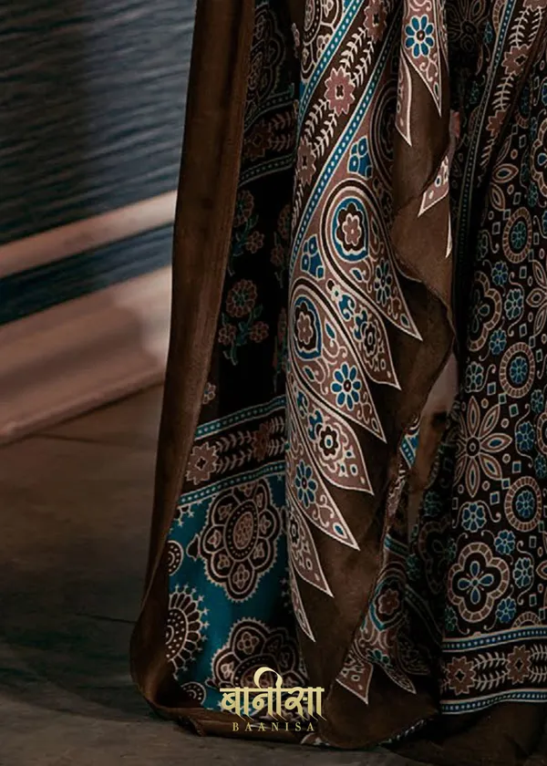 Multicolour__Ajrakh_Printed_Satin_Crepe_Saree