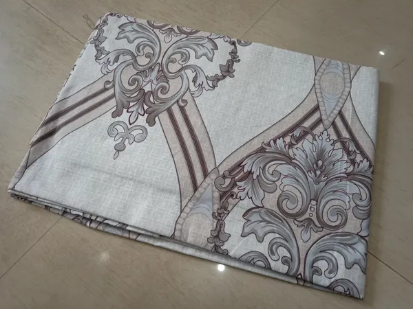 King_Size_108x108_Bedsheet_Glace_Cotton_Double_bed_|_2_Pillow_Covers