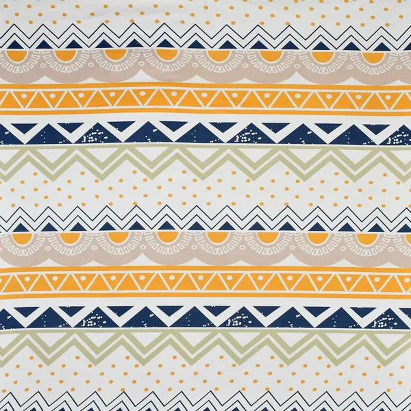 King_Size_108x108_Bedsheet_Glace_Cotton_Double_bed_|_2_Pillow_Covers