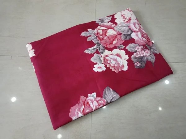 King_Size_108x108_Bedsheet_Glace_Cotton_Double_bed_|_2_Pillow_Covers
