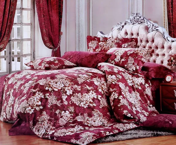 Marron_Glace_Cotton_Bedsheet_|_Super_King_Size_|_With_2_Pillow_Covers_|_108X118_Inch|_240_TC