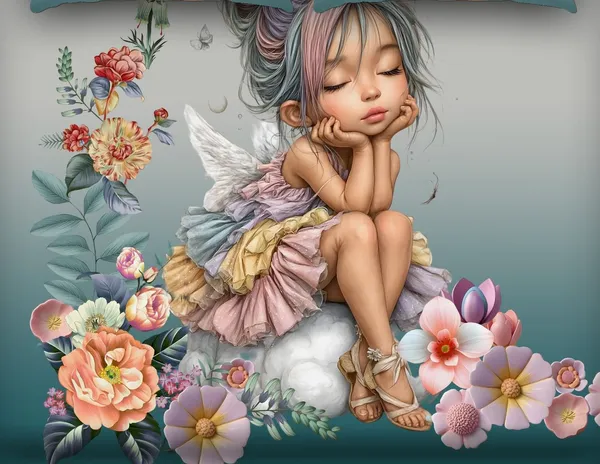 Kids_Fairy_Queen_Bedsheet_Double_Bed_with_2_Pillow_Covers