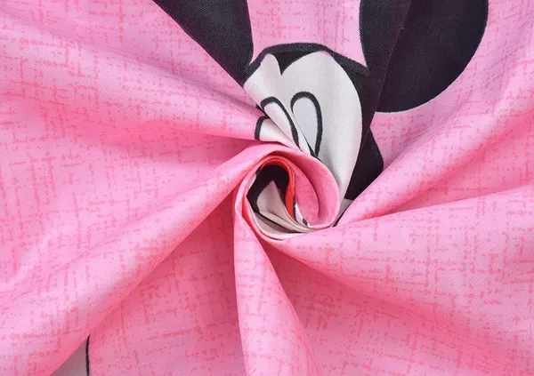 Mickey_Mouse_Kids_Cartoon_Print_BedSheet_Double_Bed_With_2_Pillow_Covers