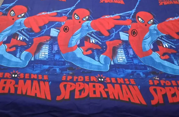 Spider_Man_Kids_Cartoon_Print_BedSheet_Double_Bed_With_2_Pillow_Covers