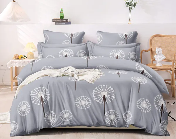 King_Size_108x108_Bedsheet_Glace_Cotton_Double_bed_|_2_Pillow_Covers