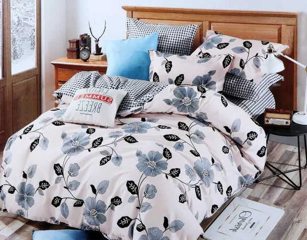 Creme_Glace_Cotton_Bedsheet_|_Super_King_Size_|_With_2_Pillow_Covers_|_108X120_Inch|_240_TC
