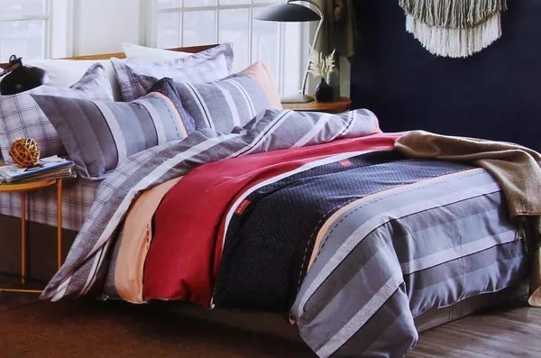 King_Size_108x108_Bedsheet_Glace_Cotton_Double_bed_|_2_Pillow_Covers