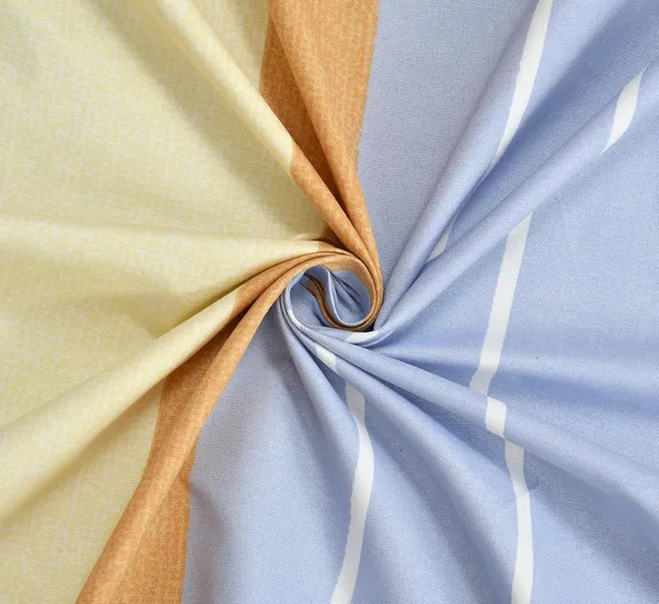King_Size_108x108_Bedsheet_Glace_Cotton_Double_bed_|_2_Pillow_Covers