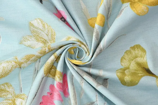 Sky_Blue_Glace_Cotton_|Super_King_Size_Bedsheet_|_With_2_Pillow_Covers_|_108X118_Inch|_240_TC