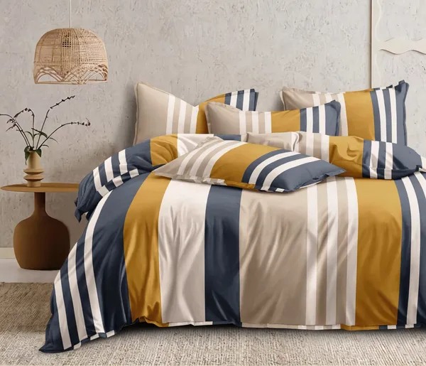 Mustard_Glace_Cotton_Bedsheet_|_Super_King_Size_|_With_2_Pillow_Covers_|_108X120_Inch|_240_TC