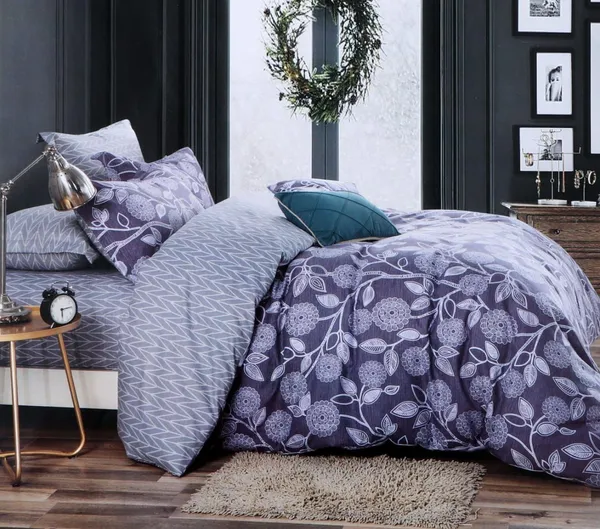 Grey_Glace_Cotton_Bedsheet_|_Super_King_Size_|_With_2_Pillow_Covers_|_108X120_Inch|_240_TC