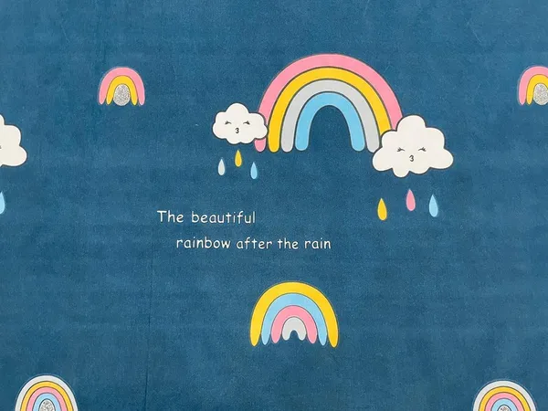 Blue_Rainbow_Kids_Cartoon_Print_BedSheet_Double_Bed_With_2_Pillow_Covers