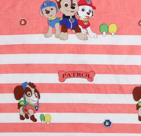 Paw_Patrol_Dog_Animal_Kids_Cartoon_Print_BedSheet_Double_Bed_With_2_Pillow_Covers