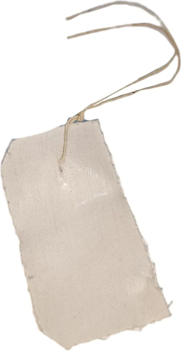 White_Clothes_Identification_Lamination_Badge_With_String_(Pack_Of_100_|_6.5L_X_3.5W_Cm)_(Pack_Of_100)