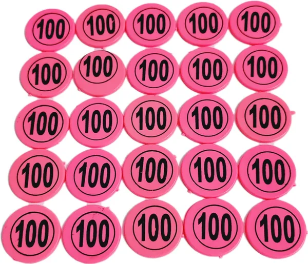 Multicolor_Plastic_Number_Token_Coins_Chips_With_Same_Denominations_For_Shop_For_Board_Game_(Pack_Of_50)