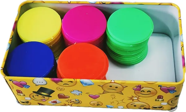 Multicolor_Plastic_Unbreakable_Plain_Token_Coins_Chips_For_Board_Game_(Pack_Of_100)_(3_Cm_Dia)