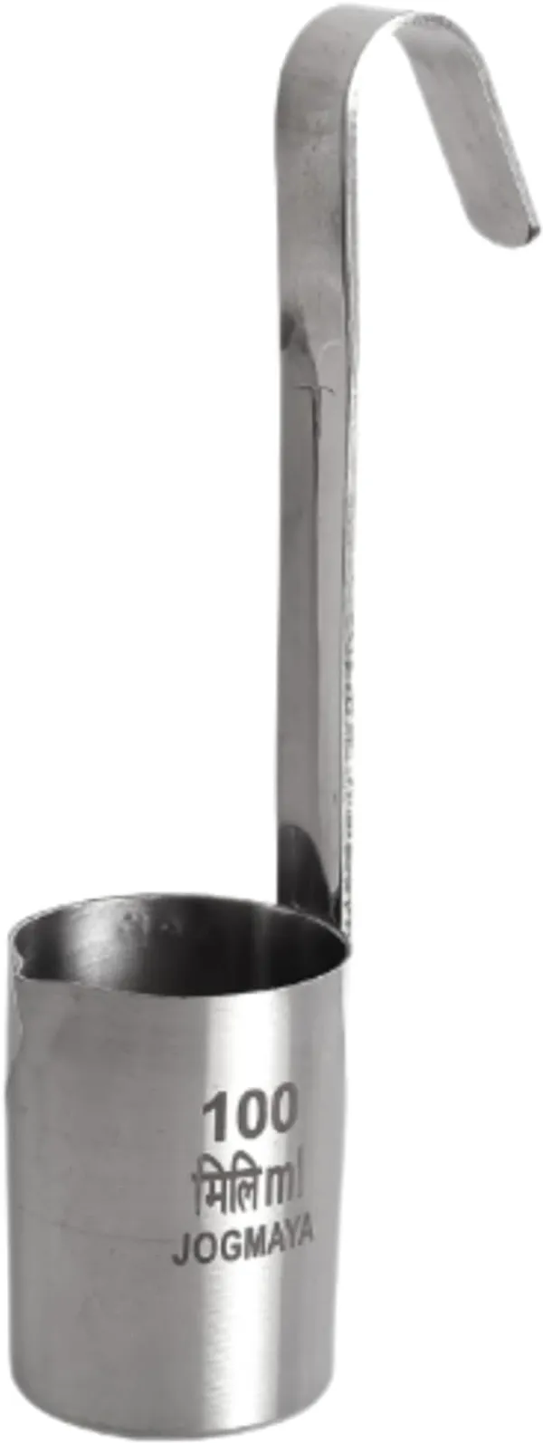 Silver_Stainless_Steel_Milk_Measuring_Cup_With_Handle_(100_Ml)