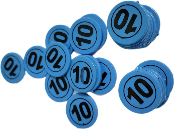 Multicolor_Plastic_Number_Token_Coins_Chips_With_Same_Denominations_For_Shop_For_Board_Game_(Pack_Of_50)