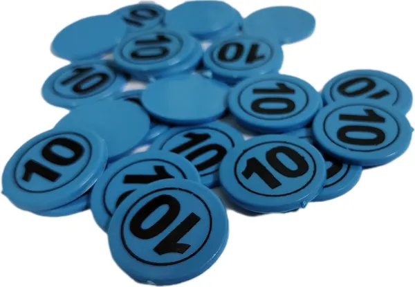 Multicolor_Plastic_Number_Token_Coins_Chips_With_Same_Denominations_For_Shop_For_Board_Game_(Pack_Of_50)