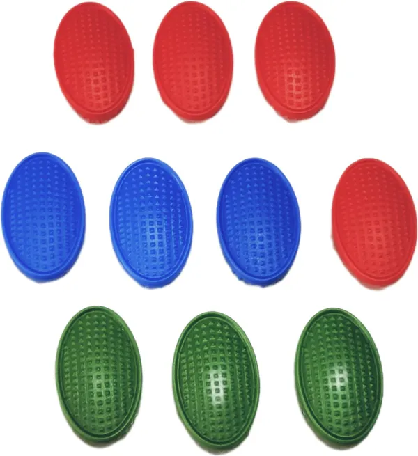 Multicolor_Drill_Free_Oval_Shaped_Soap_Holder_For_Bathroom_(4.5_X_3_Cm)