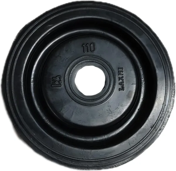 ‎Black_40_Psi_Flexible_Cement_Grout_Pump_Rubber_Diaphragm_Seal_(110_No.)_(4Inch_Dia)