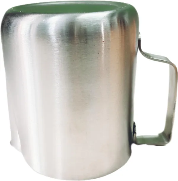 Silver_Stainless_Steel_Conical_Shape_Milk_Pot_Glass_With_Handle_(1250_Ml)