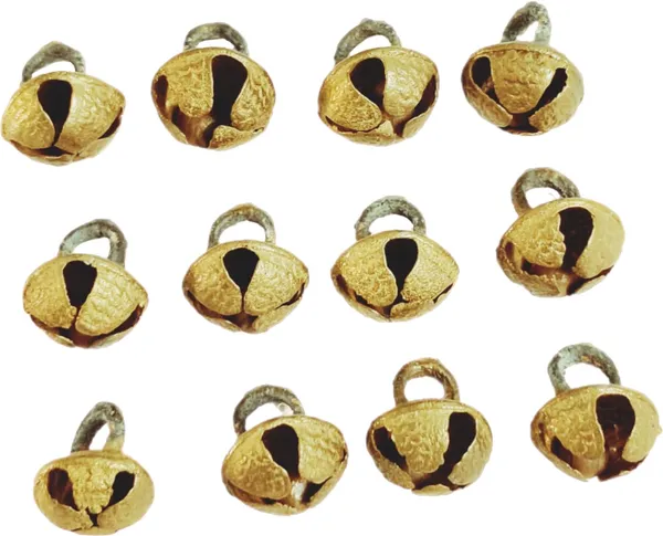 Golden_Brass_Bharatanatyam_Payal_Bells_For_Women_Anklets_And_Kids_|_Loose_Beads_For_Jewellery_Making_Craft_Work_(Pack_Of_12)_(15_Mm_Dia)