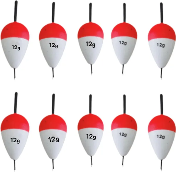 Red_&_White_Fishing_Floater_Set_Bobbers_With_Sticks_(Pack_Of_10)