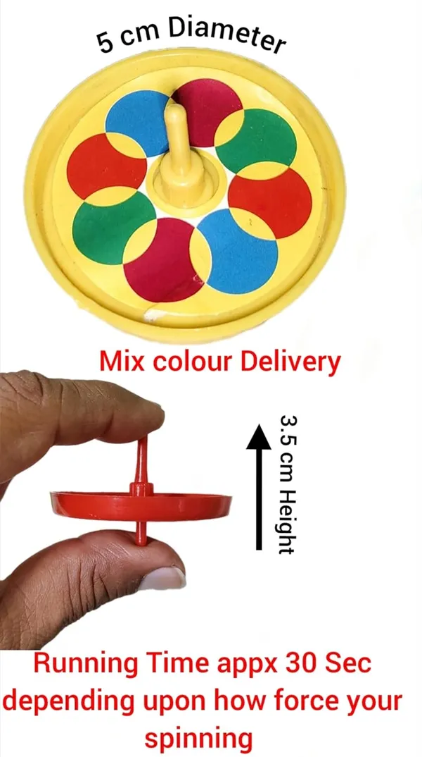 ‎Multicolor_Plastic_Spinning_Top_Toys_For_Kids_(Pack_Of_12)_(50_X_50_X_30_Mm)