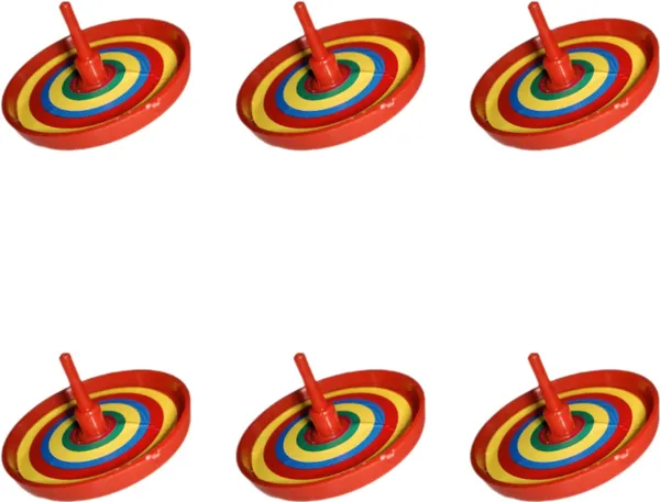 ‎Multicolor_Plastic_Spinning_Top_Toys_For_Kids_(Pack_Of_12)_(50_X_50_X_30_Mm)