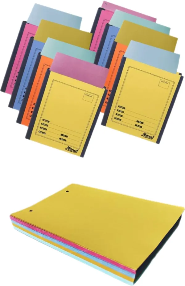 Multicolor_File_Divider_Sheets_Organizer_For_File_(Pack_Of_150_|_23_L_X_14_W_Cms)_(Pack_Of_150)