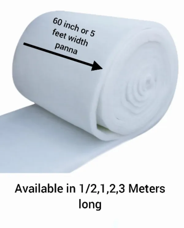White_Polyester_Fiber_Sheet_Roll_(60_Inch_Width)_(1/2_Meter)