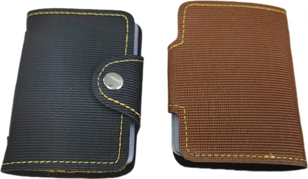 Multicolor_Faux_Leather_Rfid_Protected_Atm_Card_Holder_For_Men_(20_Slots)_(11_X_7.5_Cm)