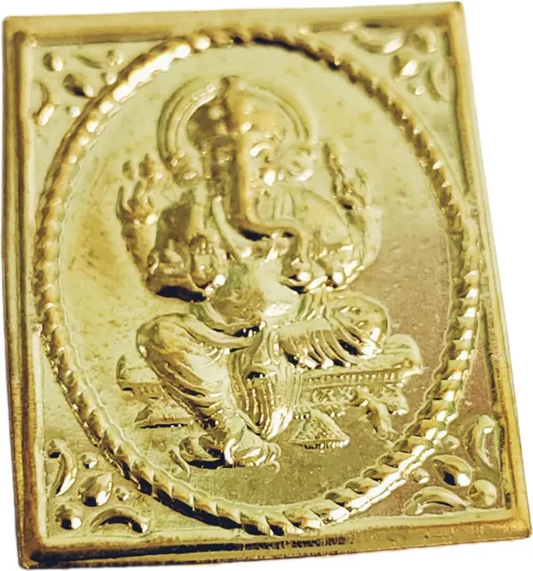 Golden_Ganesh_Idol_Set_For_Vastu_Pooja_(2.5_Cm)