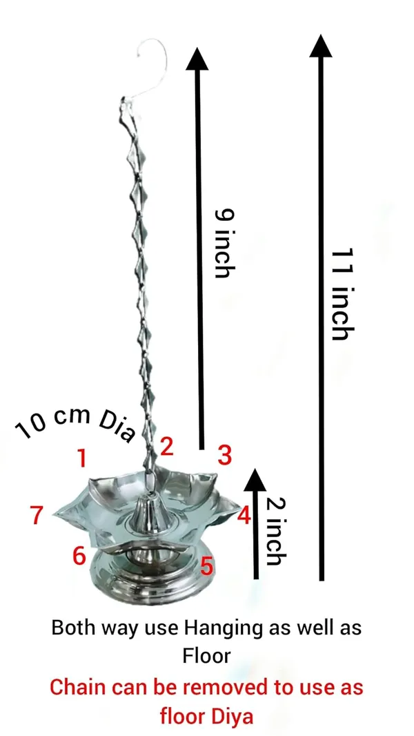 Silver_Stainless_Steel_Hanging_Diya_With_Chain_Wicks_Holder_For_Pooja_Mandir_(7_Wicks_Holder)