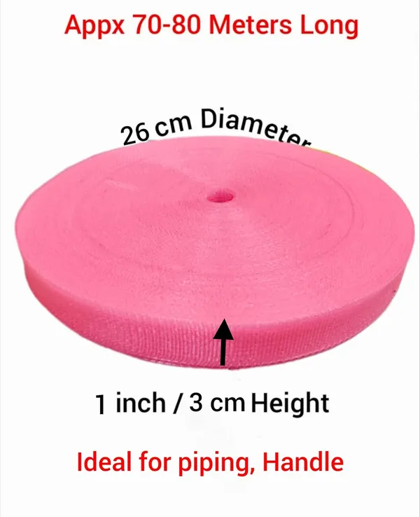 Pink_Nylon_Plastic_Niwar_Fabric_Roll_(80_Meter)
